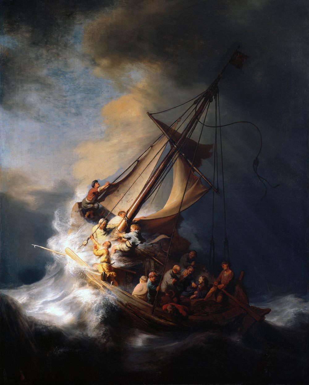 sinking ship